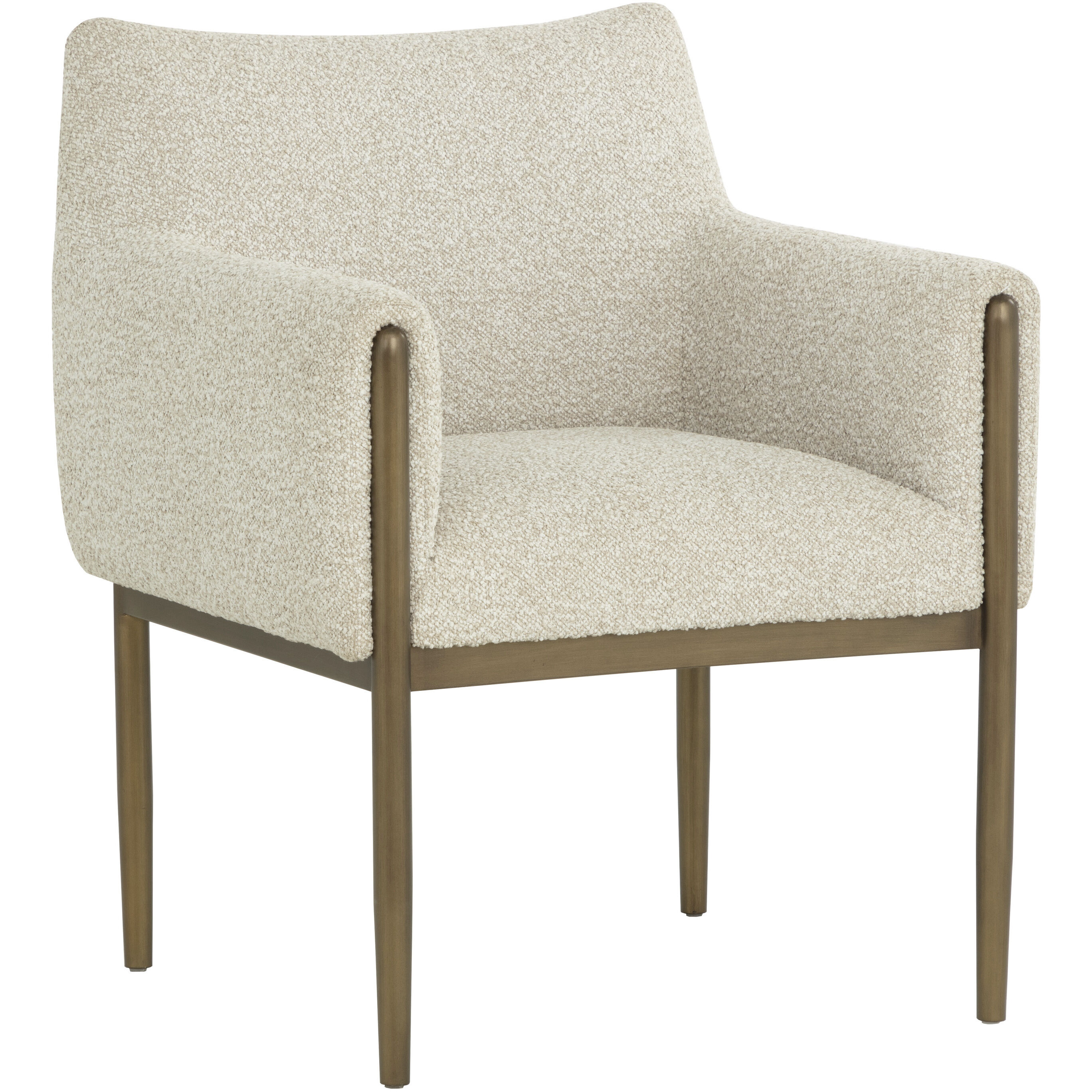 Olea Santa Cruz Oatmeal Lounge Chair